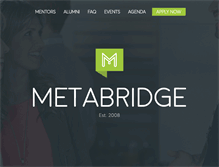 Tablet Screenshot of metabridge.com